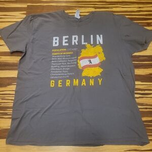 Berlin Graphic T-Shirt - Gray Size 2XL